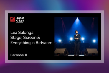 Lea Salonga: Stage, Screen & Everything in Between Presented by Adrienne Arsht Center
