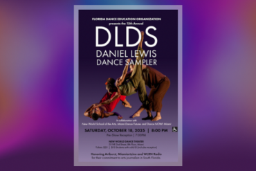 15th Annual Daniel Lewis Dance Sampler Presented by Florida Dance Education Organization, Miami Dance Futures, Dance NOW! Miami, New World School of the Arts