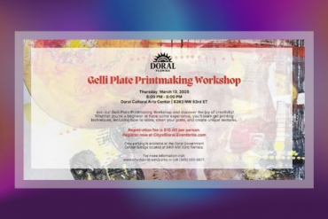 Creative Play Gelli Plate Printmaking Workshop with Maria Patiño Presented by collaboARTive