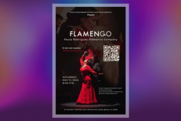 Paula Rodriguez Flamenco Company "El latir del mantón" Presented by CCEMiami